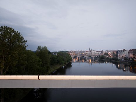 Štvanická lávka, Praha