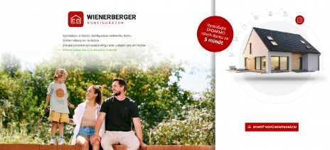 Vytvorte si domov snov s novým Wienerberger konfigurátorom