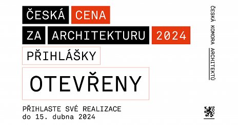 Deadline na prihlasovanie diel do Českej cena za architektúru 2024 je 15 apríl