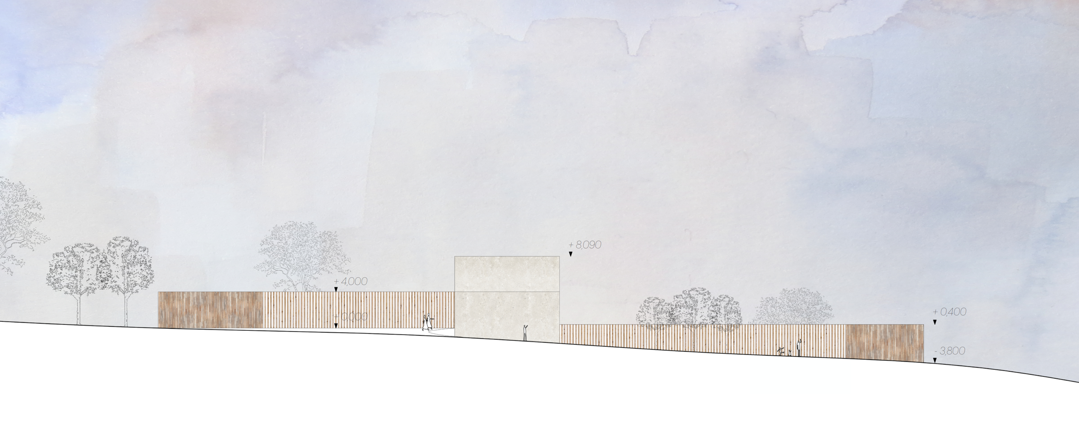 jižní pohled - z návsi