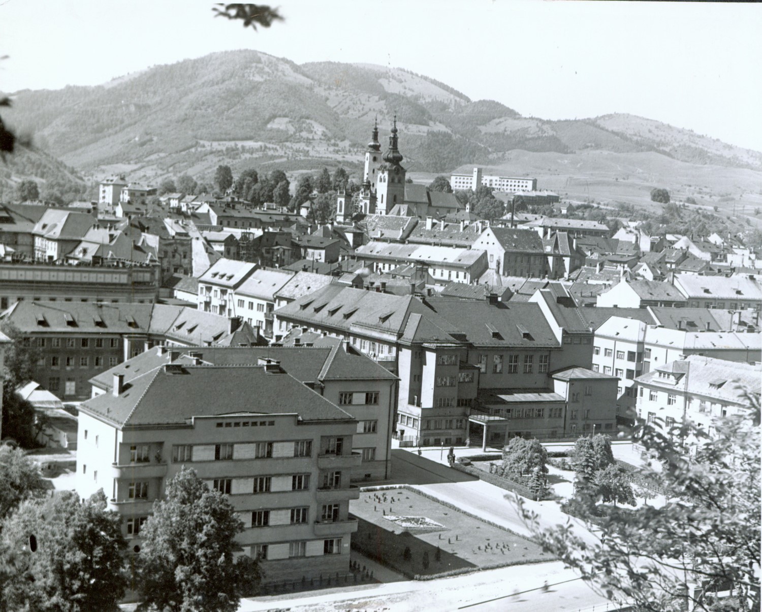 Pohľad na Banskú Bystricu – 60. roky 