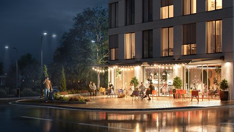 Atmosferické vizualizácie exteriérov a interiérov.