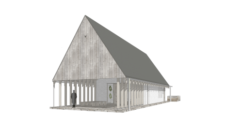 Dom smútku / Oravský Biely Potok