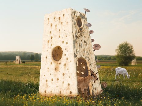 Architektúra more - than - human: mycéliové štruktúry pre regeneračné ekosystémy: diplomová práca nominovaná na Cenu profesora Jozefa Lacka