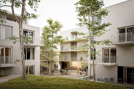 Výsledky súťaže: Bezručovka - Konverze a novostavba bytového domu v Jablonci nad Nisou