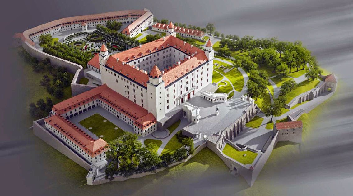 Takto má Bratislavský hrad vyzerať po obnove.