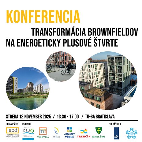 Transformácia brownfieldov na energeticky plusové štvrte