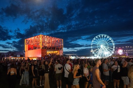 Výstavný pavilón – festivalová zóna Orange pre Pohodu a Grape 2025 a 2026