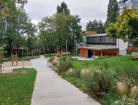 Revitalizácia parku Strelkova, Bratislava - Rača