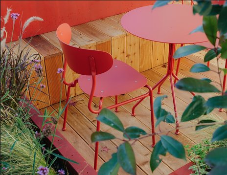 Parklet na Palackého ulici v Trenčíne