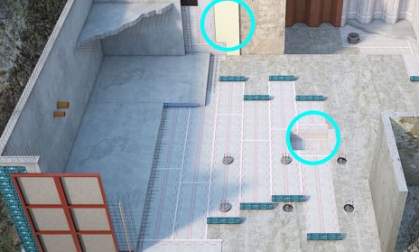 Utesňovanie spodných stavieb pomocou hydro-aktívnej fólie AMPHIBIA.