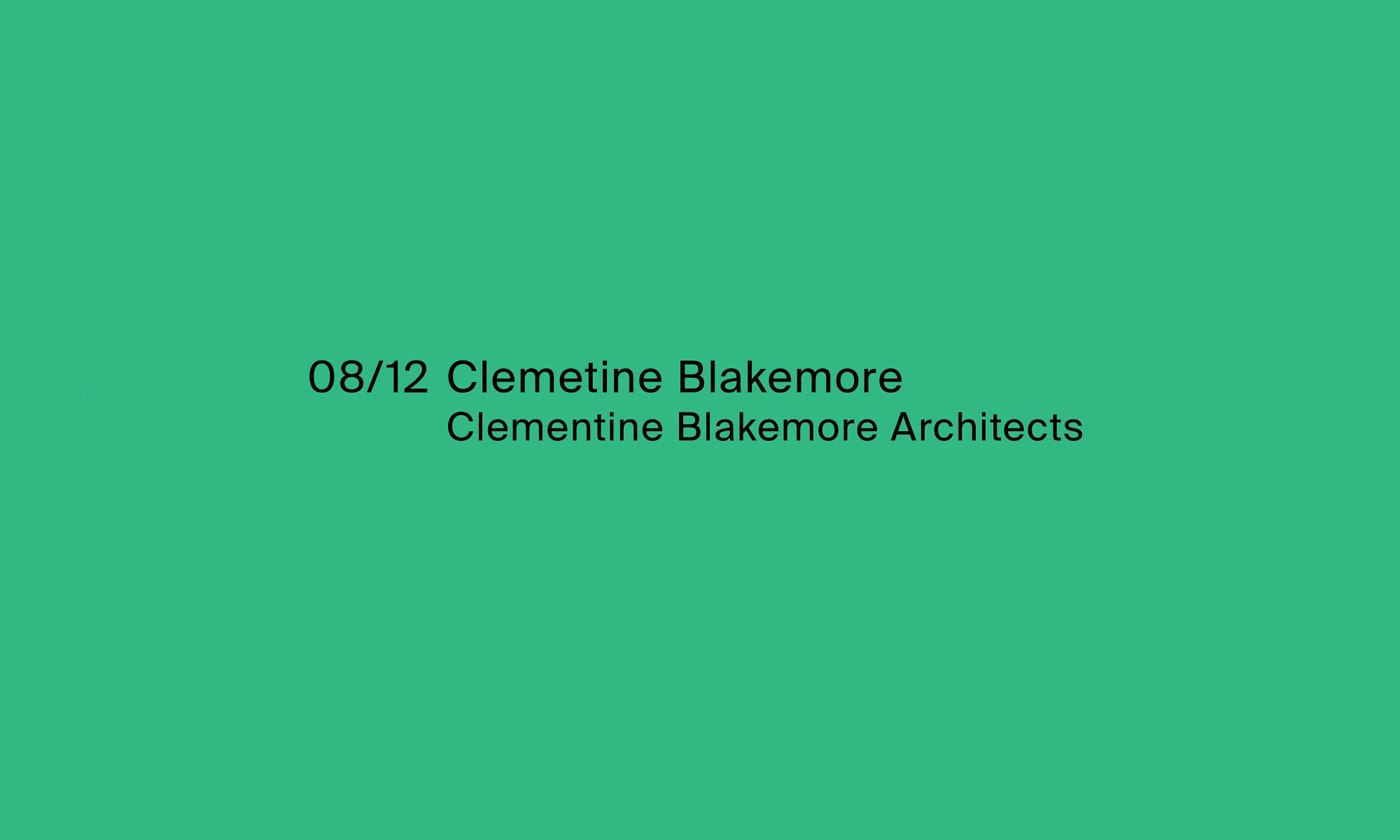 Reflexie architektúry 2025 / UK: Clementine Blakemore | Archinfo.sk