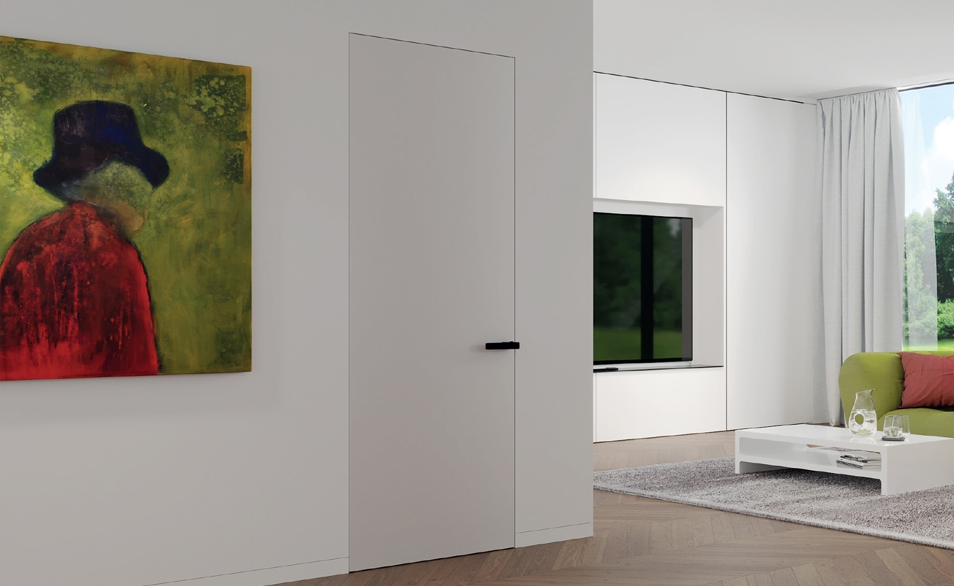 Skryté zárubne: Minimalistický prvok vo vývoji moderných interiérov ...