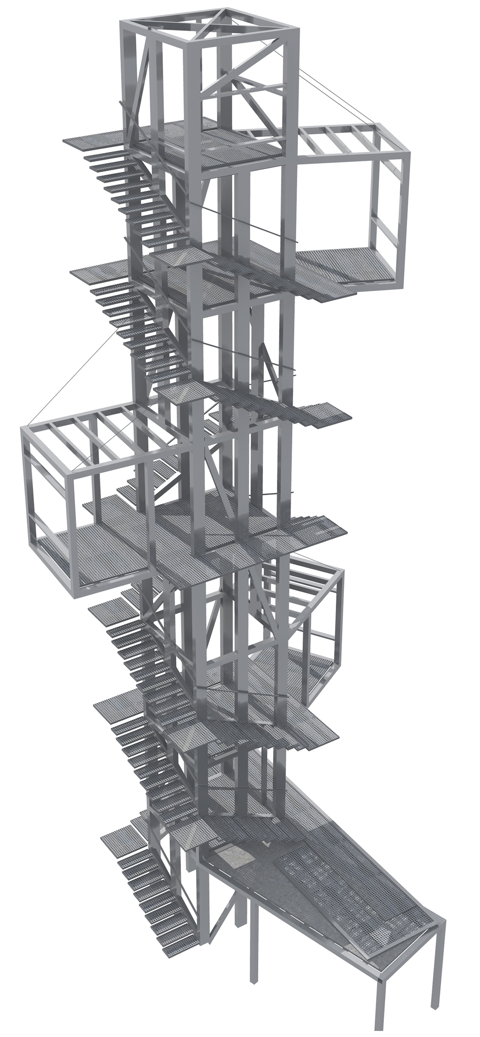 Oceľový nosný systém