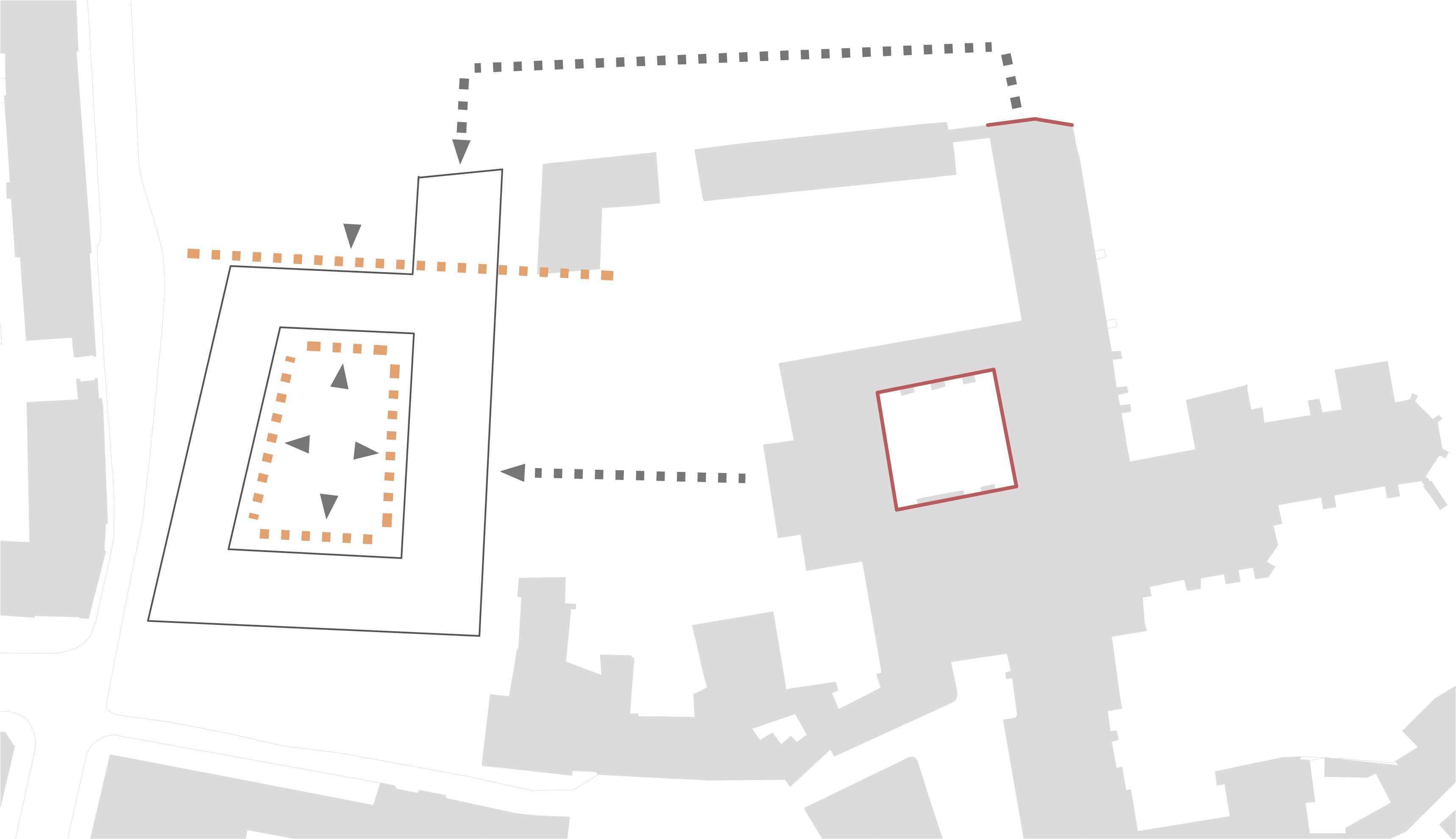 C - Inšpirácia v nádvoriach a v priečelí
