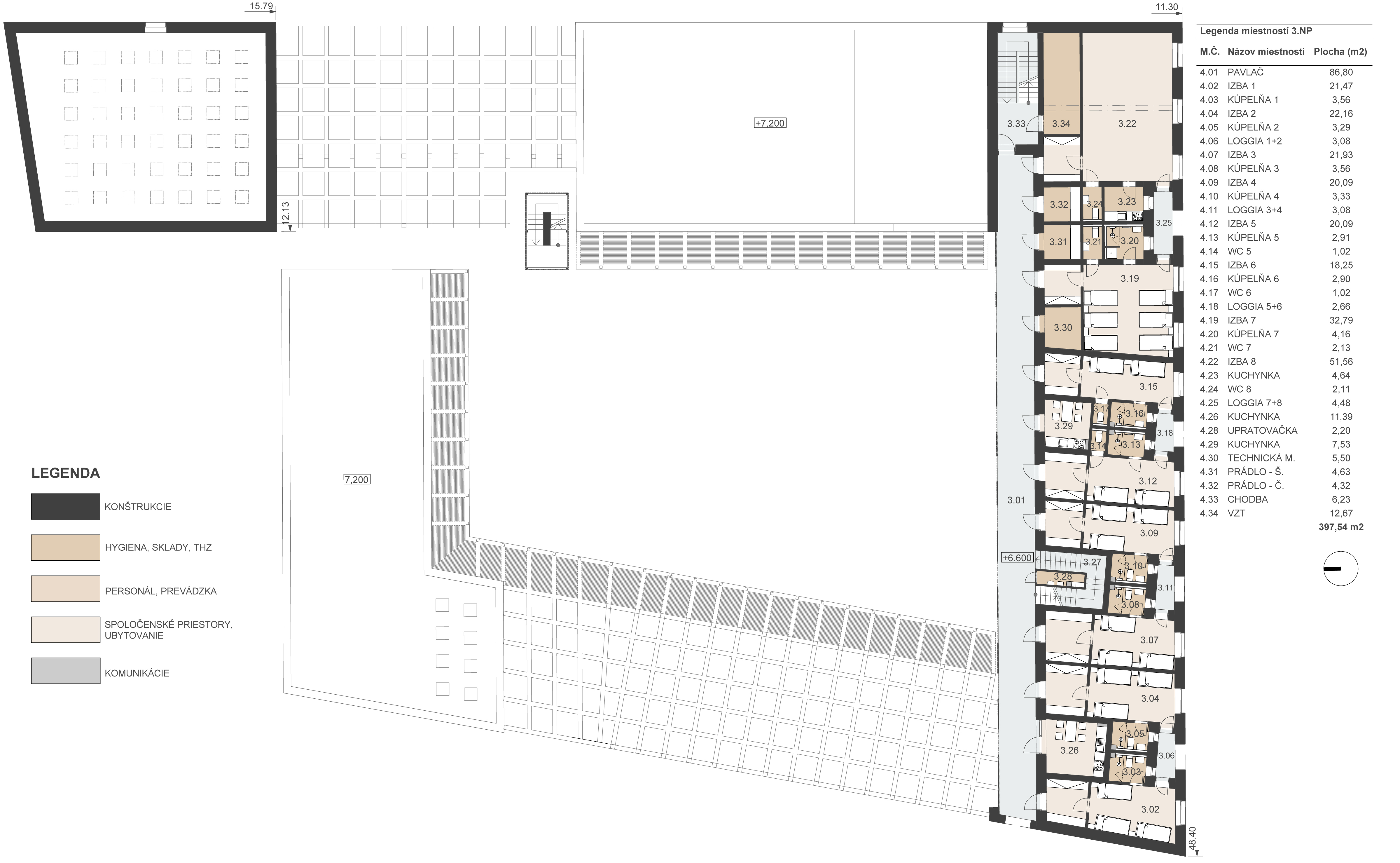 2. nadzemné podlažie