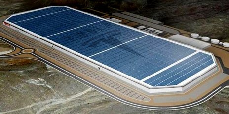 Tesla Gigafactory - najväčší výrobca batérií (a možno aj stavba) na svete.