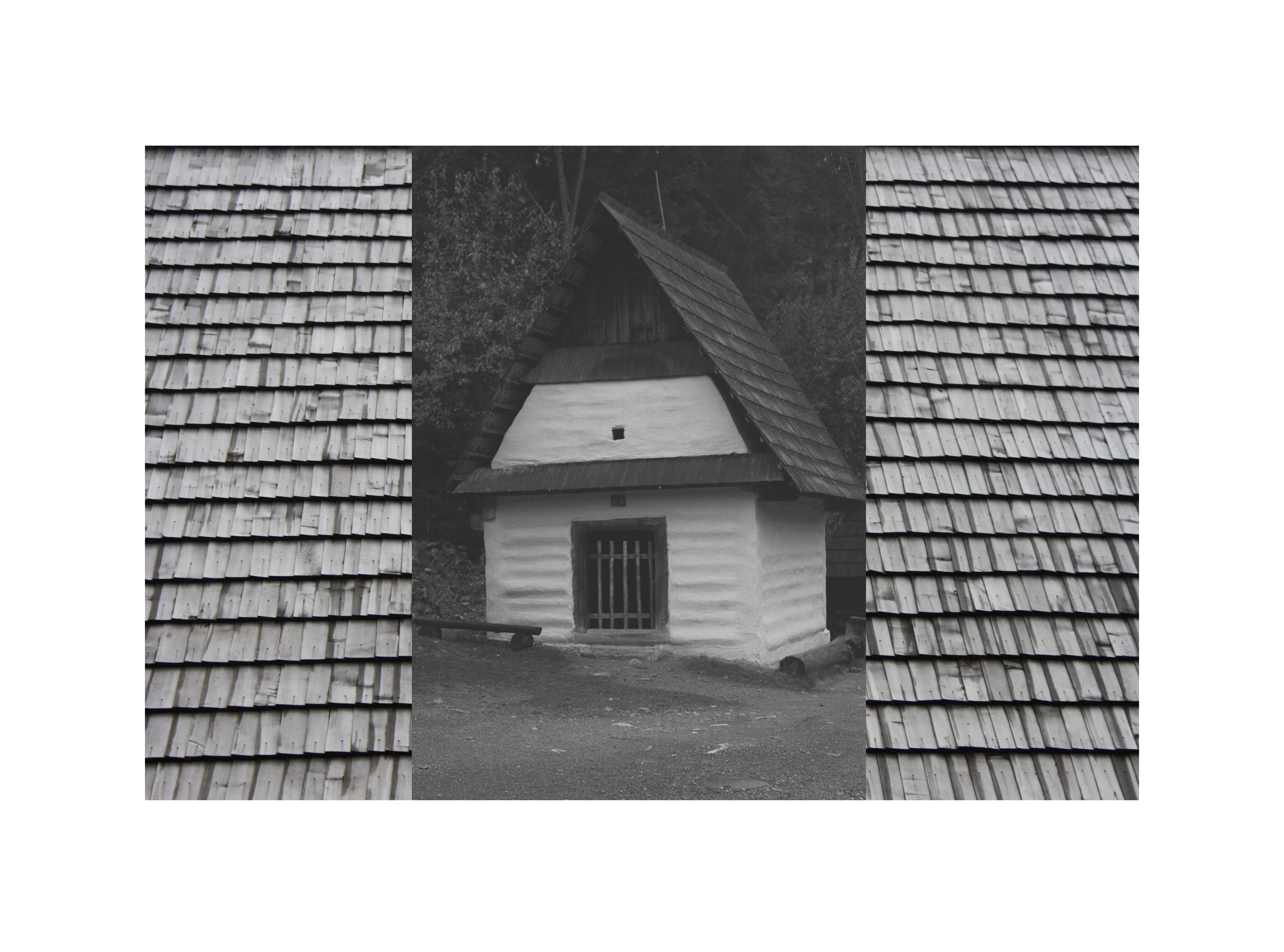 Múzeum Oravskej dediny, 17.10.2013, riešenie strešných konštrukcií