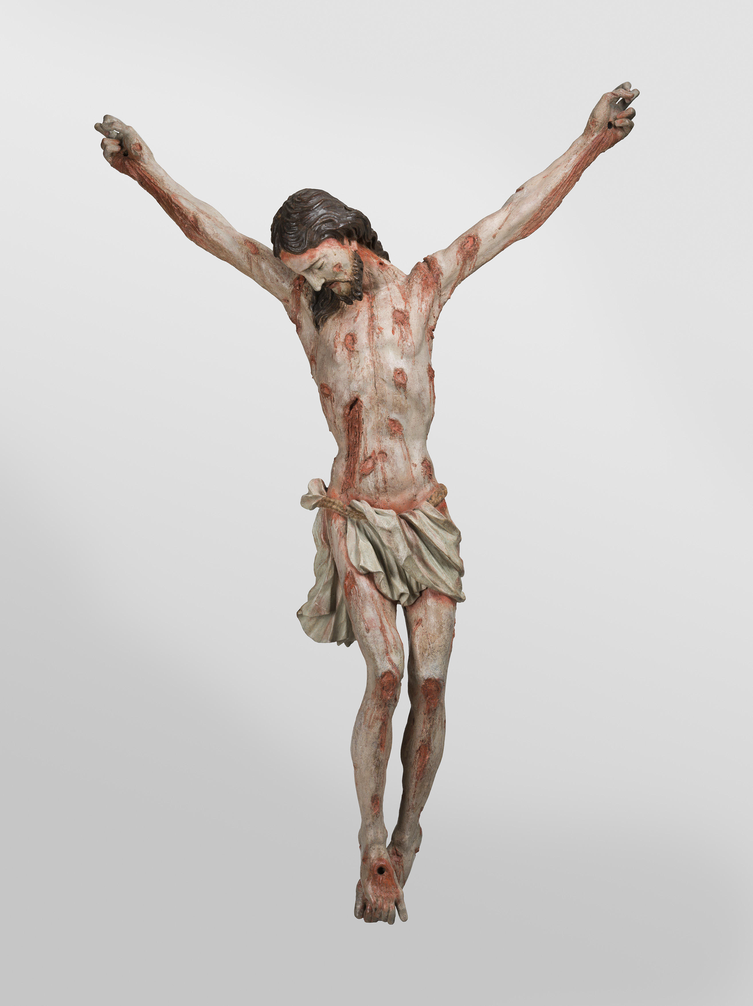 Stredoeurópsky sochár: Ukrižovaný Kristus (Morový krucifix). Po 1709. SNG, Bratislava