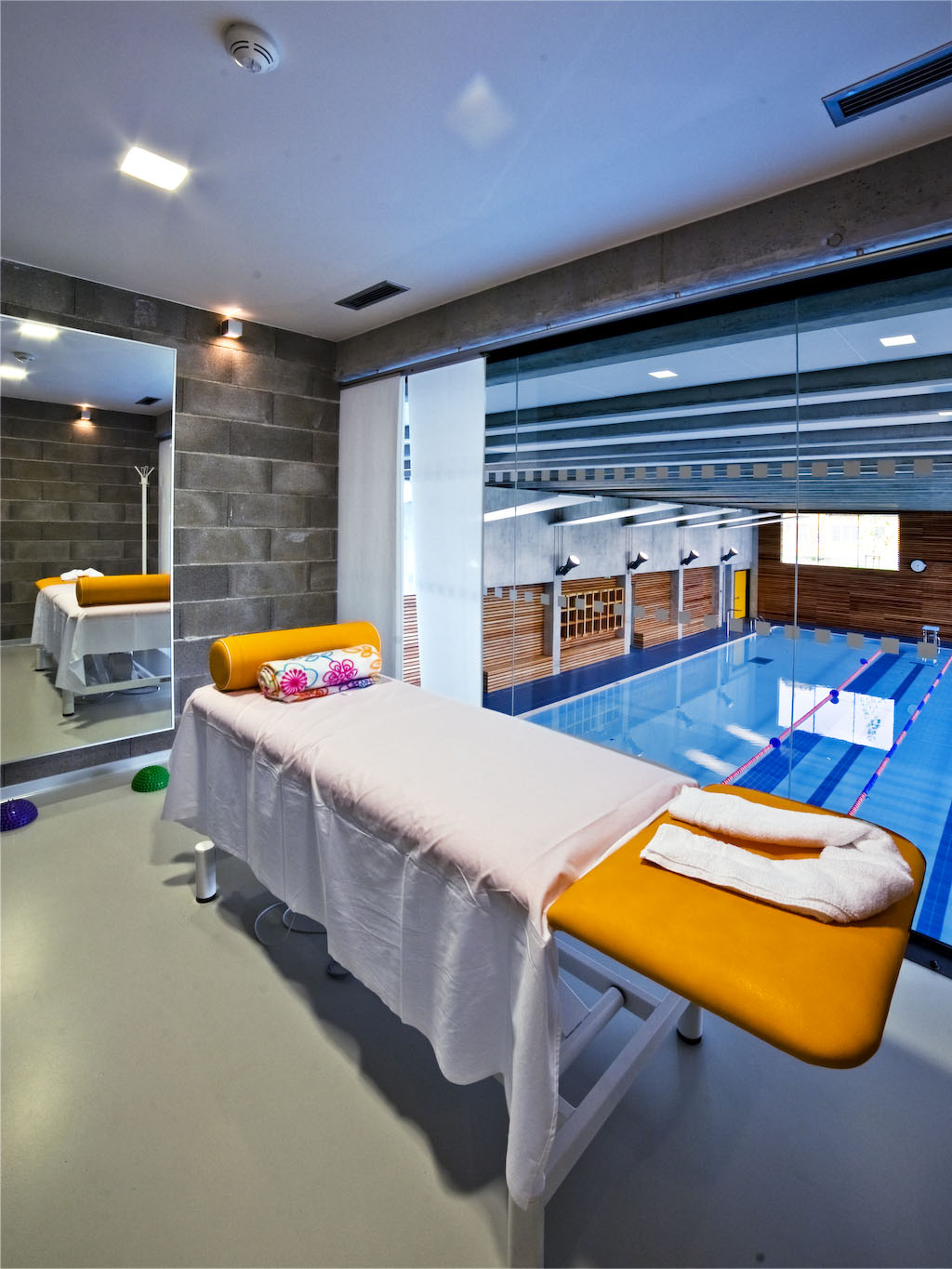 interiér regeneračného centra