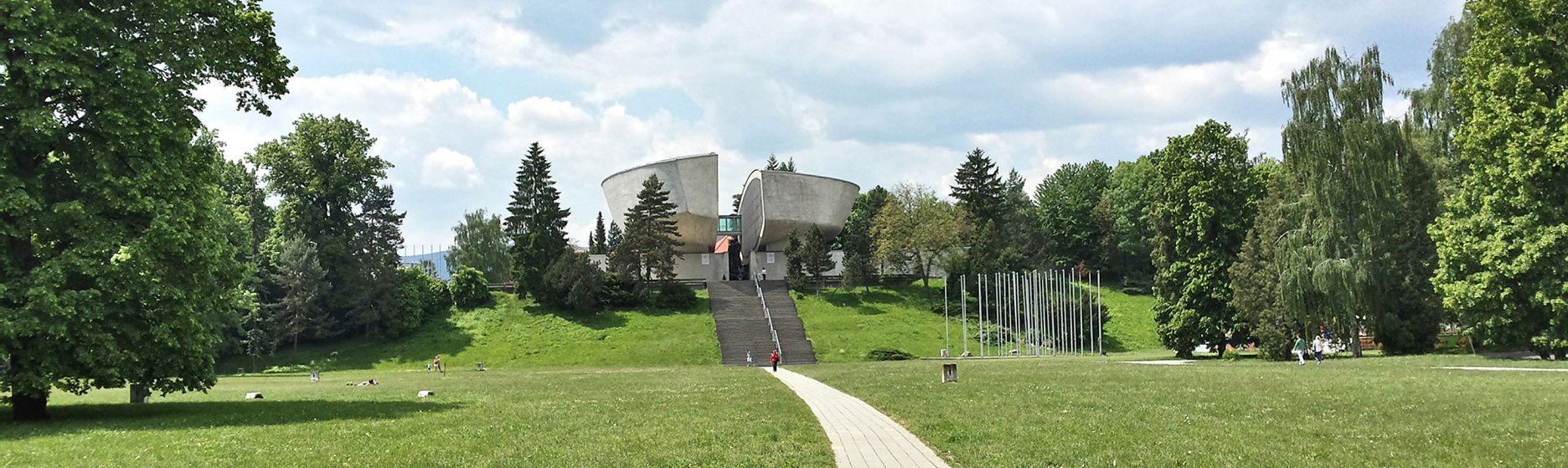 Pohľad od mestského parku