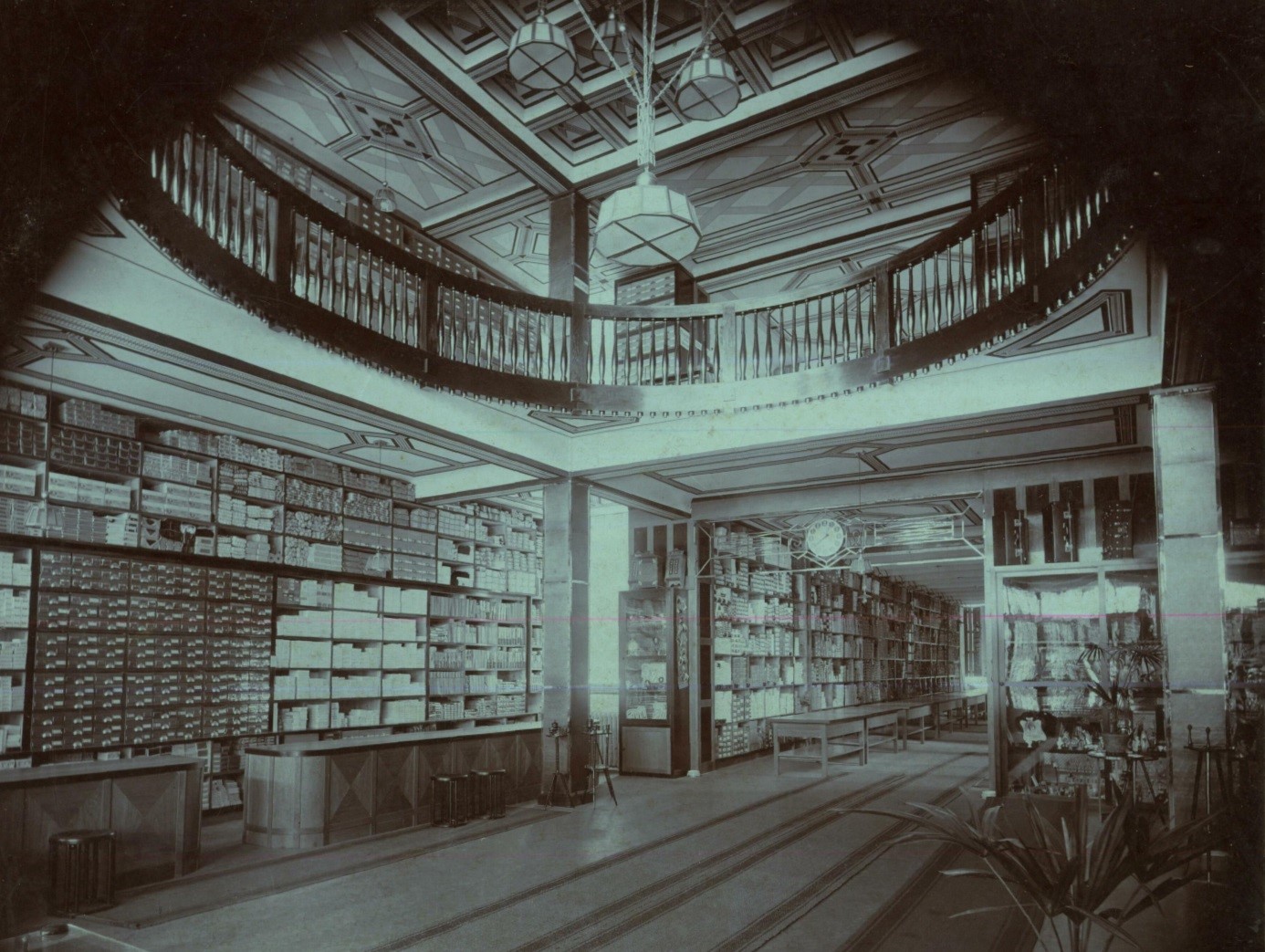 Interiér - dobová fotografie