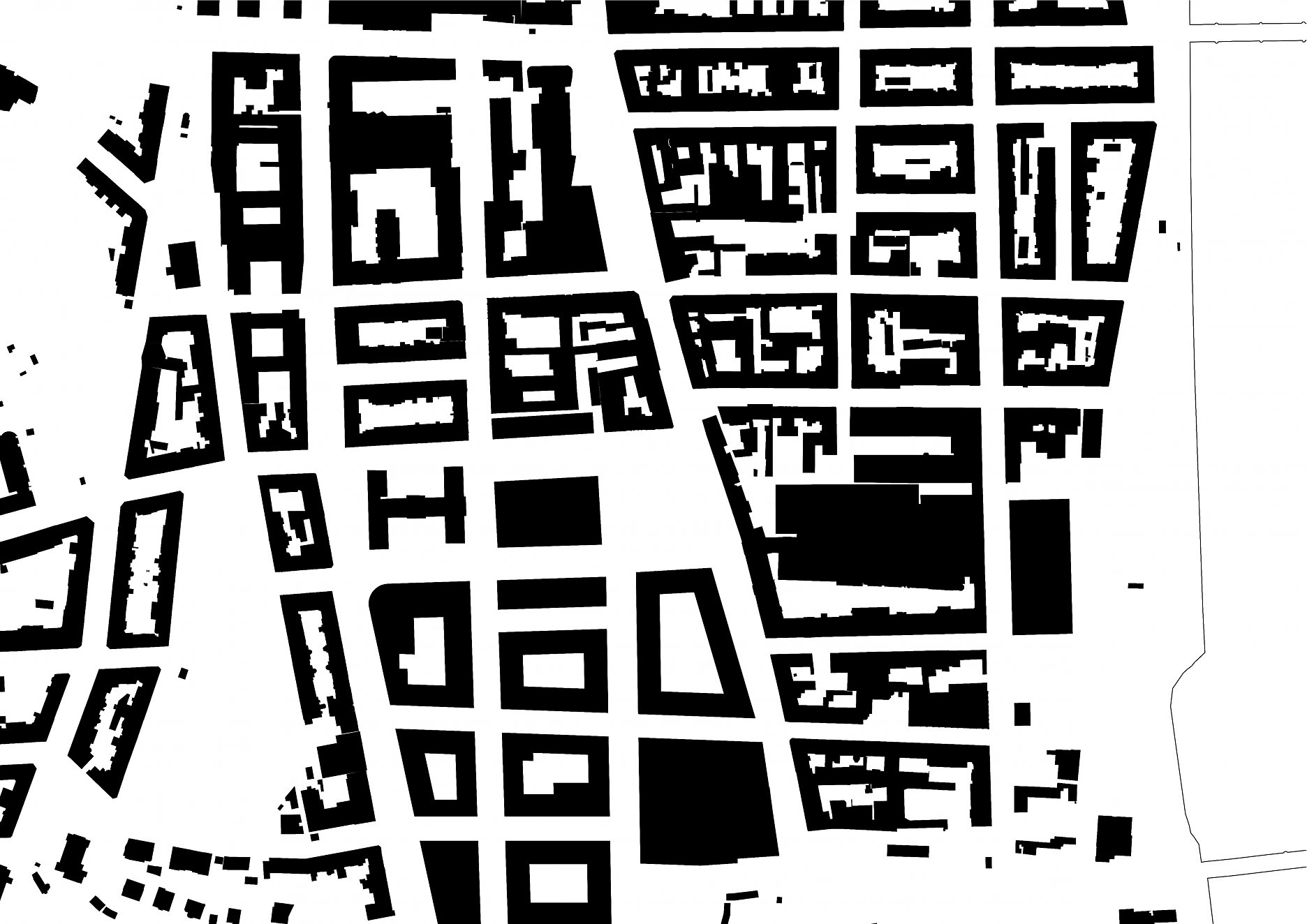 Schwarzplan - širšie vzťahy