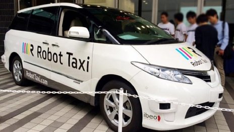 Autonómne taxi v Japonsku už budúci rok
