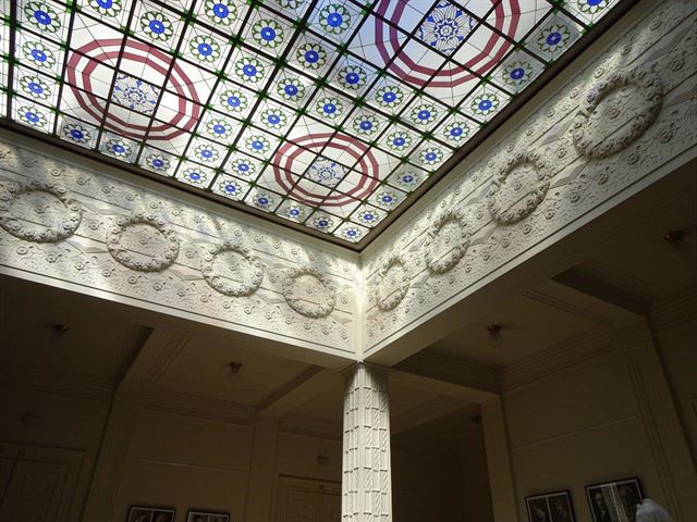 Obchodní komora, interiér - Leopold Bauer  