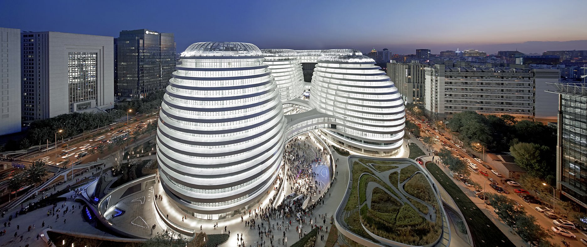 Zaha Hadid Architects - Galaxy Soho, Peking