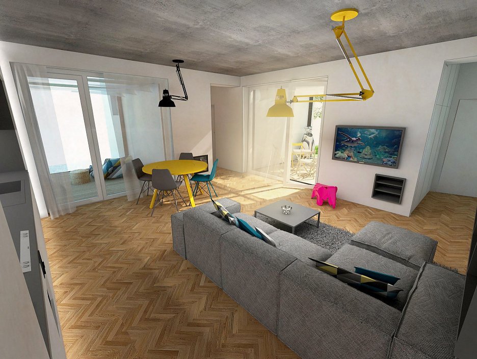 Vizualizácia interiéru