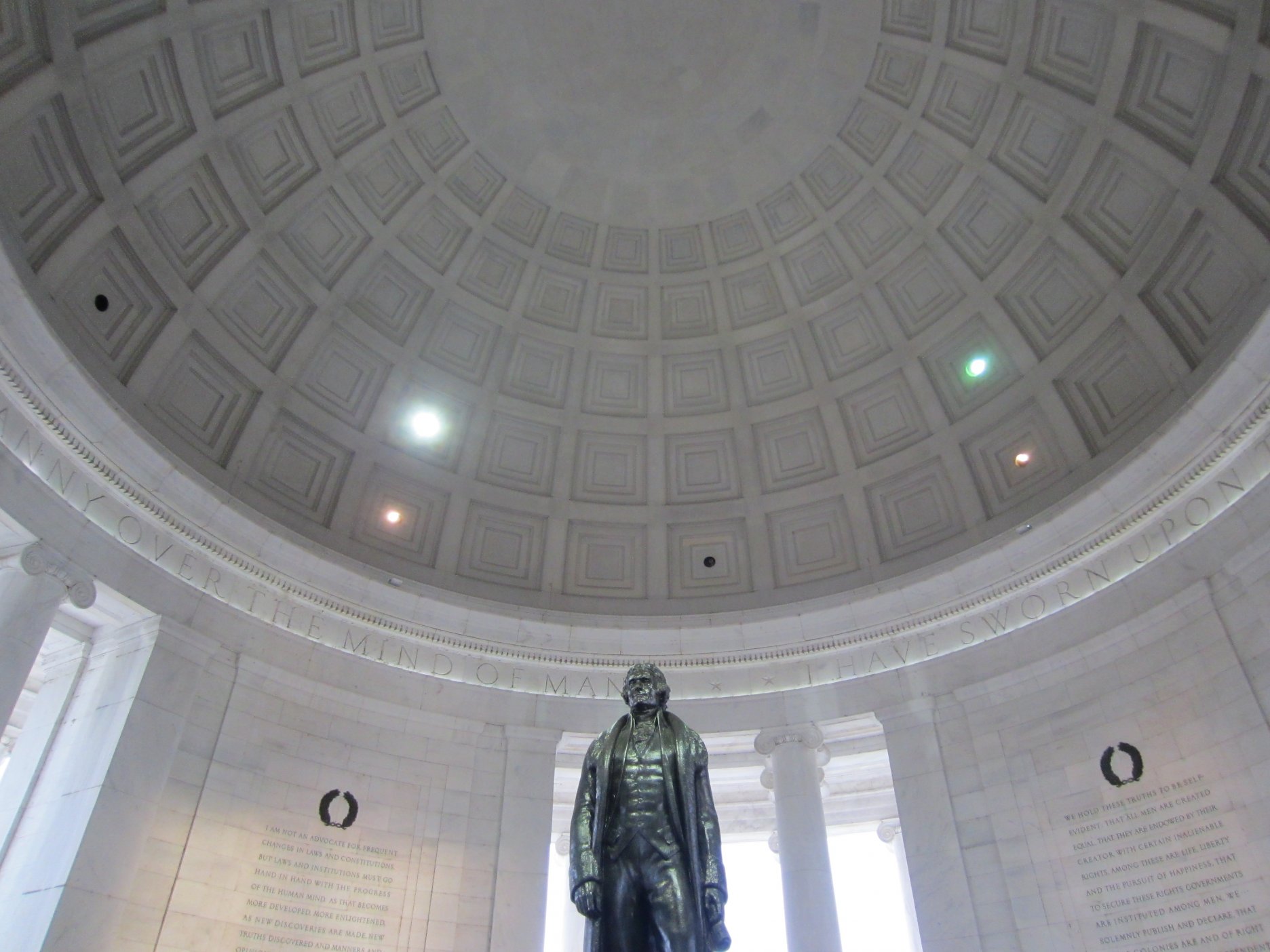 Jefferson Memorial - interiér