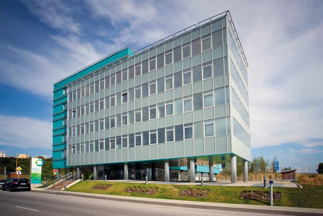 EcoPoint Office Center Košice je najzelenšia administratívna budova na Slovensku (certifikát LEED Gold). Budova napríklad využíva kúrenie a chladenie pomocou aktívneho betónového jadra, ktoré je preukázateľne zdravšie ako  klasické klimatizačné jednotky. Vďaka progresívnym technológiám sú celkové prevádzkové náklady o 40 % nižšie. Prvá etapa projektu je úspešne prenajatá a v súčasnosti sa pokračuje s výstavbou druhej etapy.