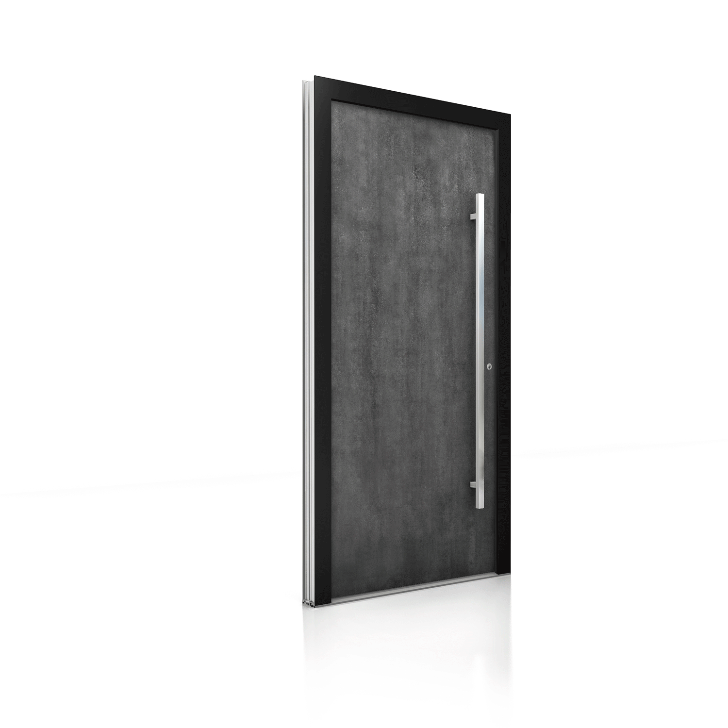 Internorm hliníkové vchodové dvere s rôznymi povrchovými úpravami  podľa Vášho výberu - imitácia hrdze, ocele, dreva, betónu.....
