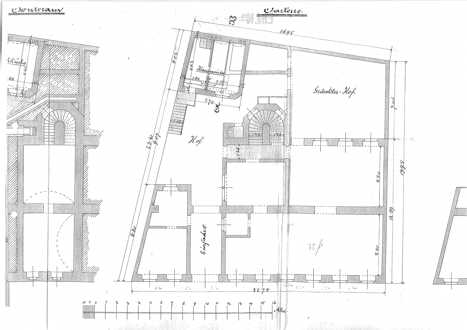 Stav objektu pred rekonštrukciou - pôdorysy