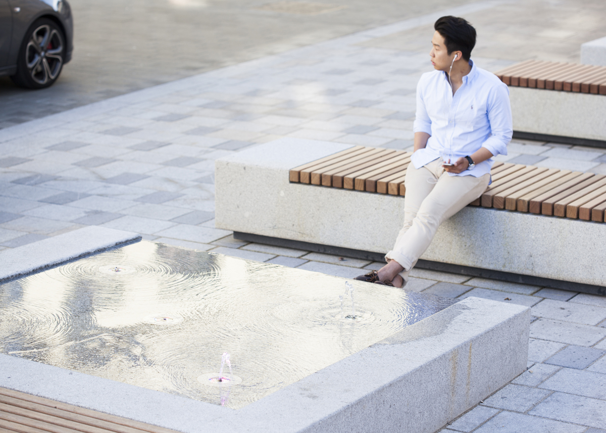 Prototyp mobiliáru Mariahilfer Strasse