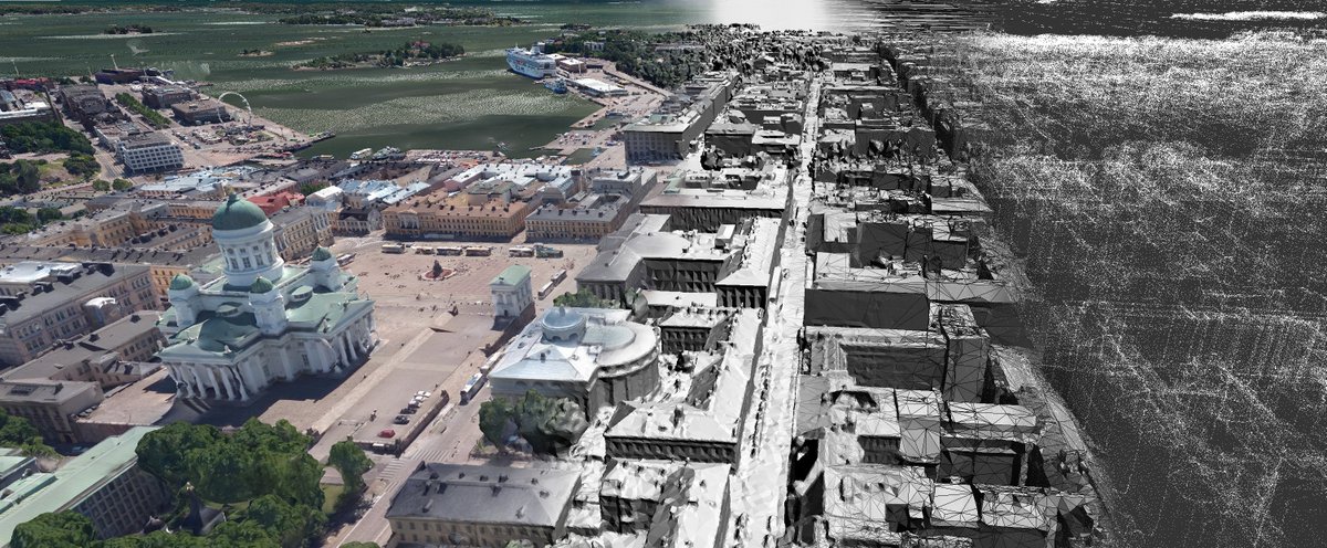Inteligentný sémantický dátový model mesta. Mesto Helsinki zaviedlo viacúčelové  3D modely ako prvé mesto na svete