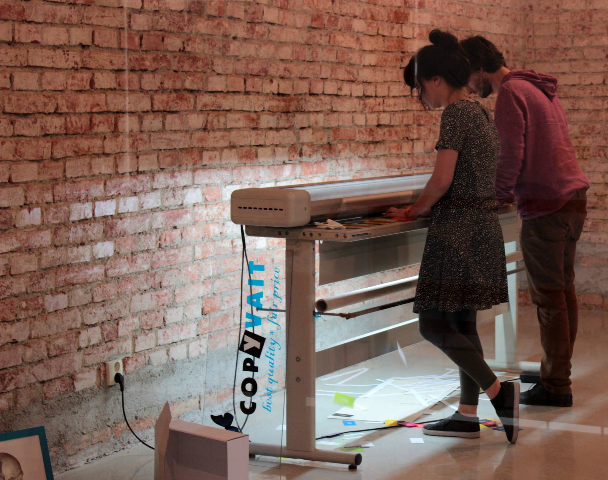 Copyvait. Printing studio / tlačiareň.