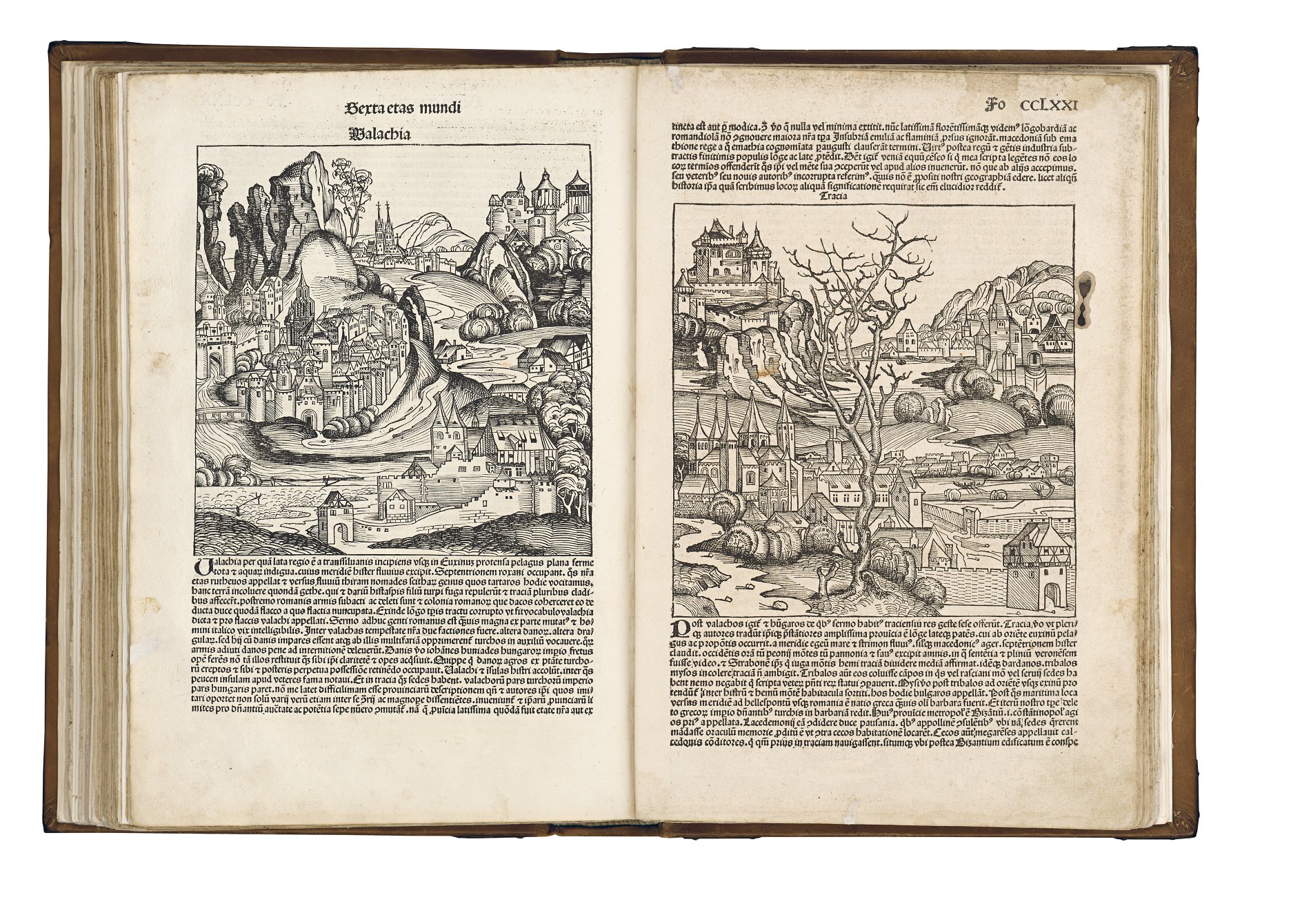 Micheal Wolgemut – Wilhelm Pleydenwurf: Valachia, Thrácia. Okolo 1491 – 1493. 