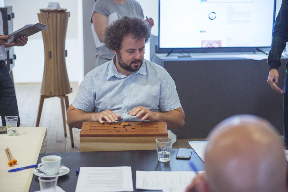 Maroš Schmidt, kurátor výstavy finalistov NCD 2017