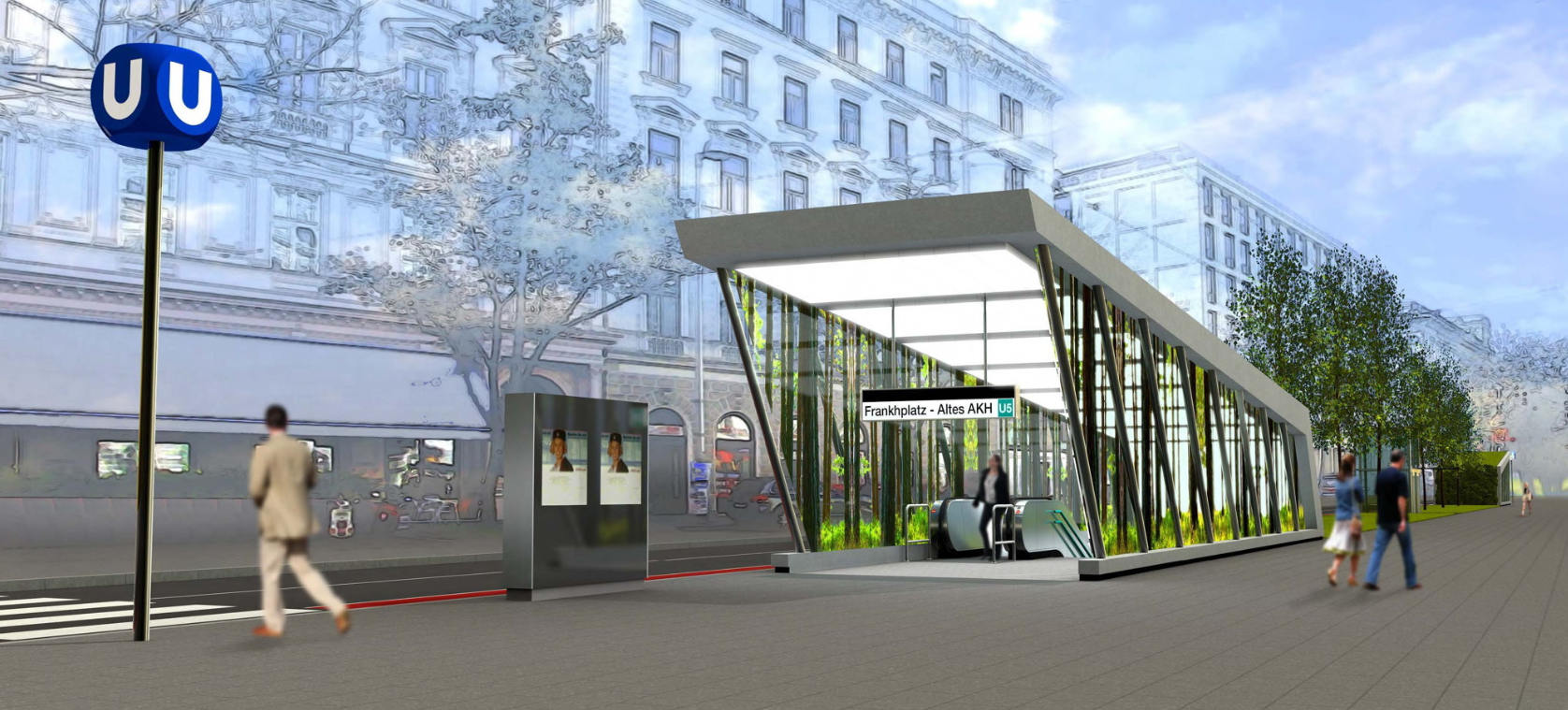   Teilnahme: Architektengruppe U-Bahn Holzbauer - Marschalek - Ladstätter - Gantar - Jerabek - Krajnovic Ziviltechniker