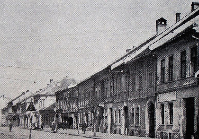pohľad Kováčska (historická fotografia)