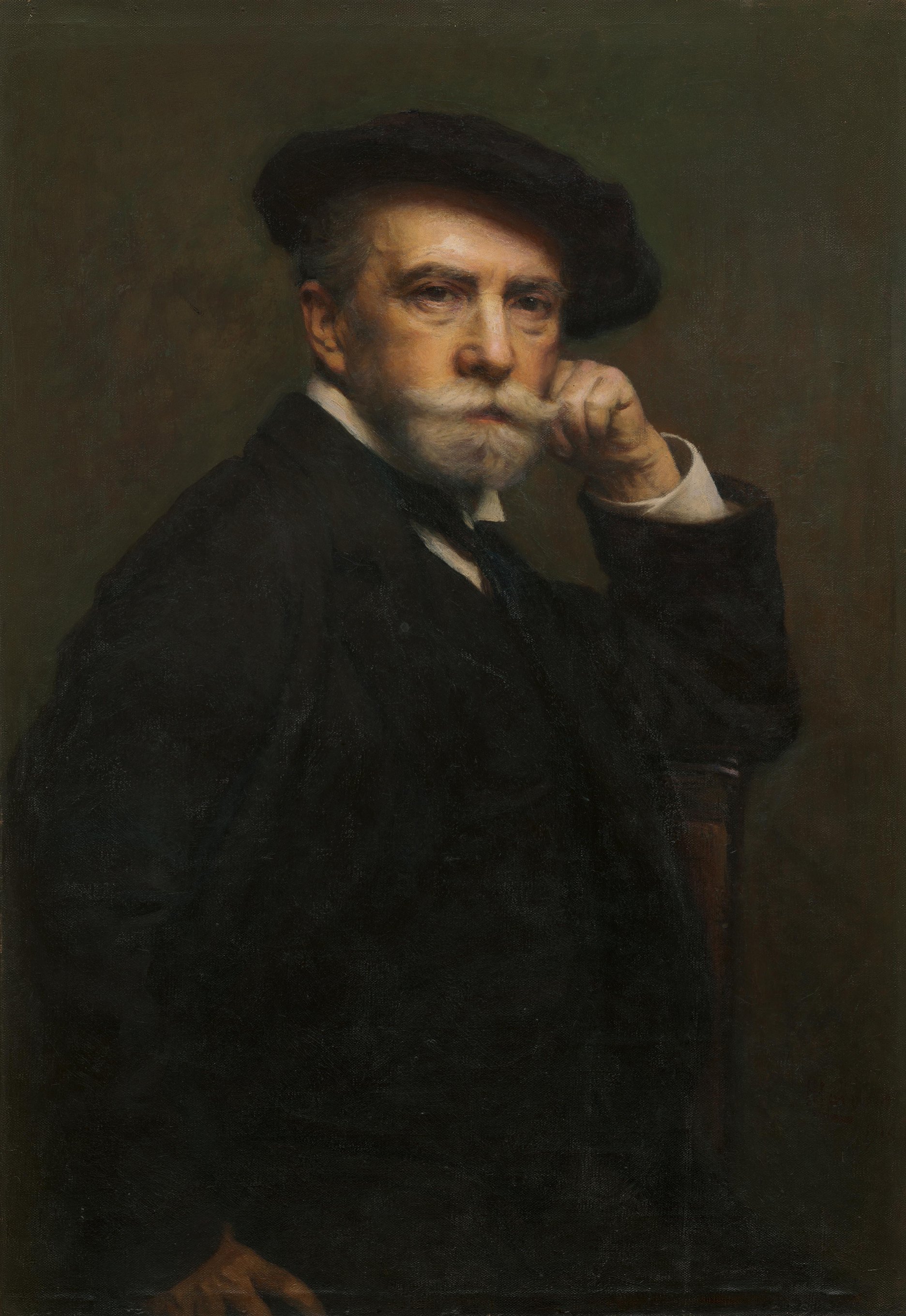 Leopold Horovitz: Autoportrét. 1915. Olej, plátno. Východoslovenská galéria, Košice