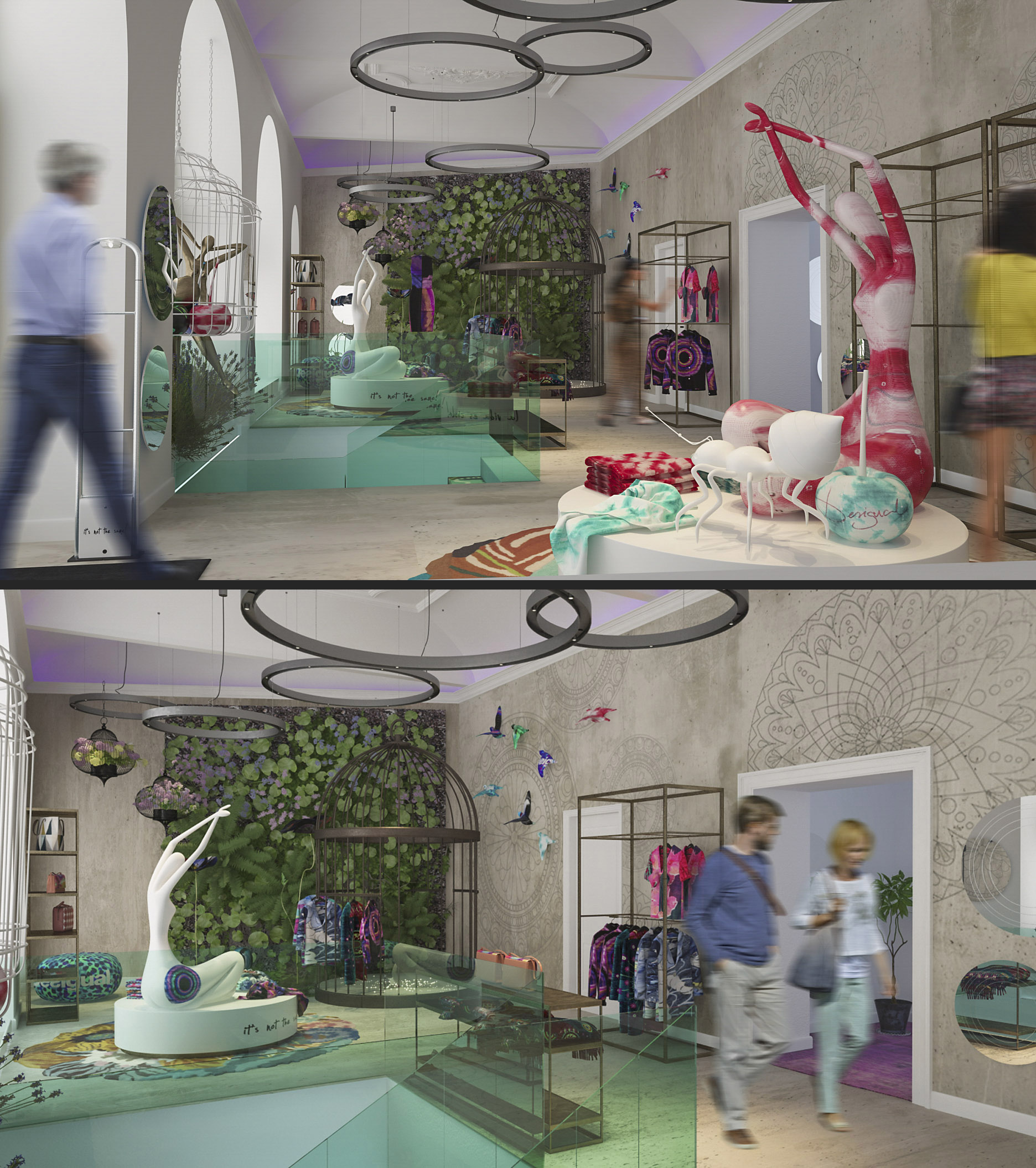 Predajný priestor Desigual