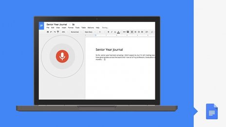 V Google Dokumentoch mžete vkladať text už aj bez klávesnice