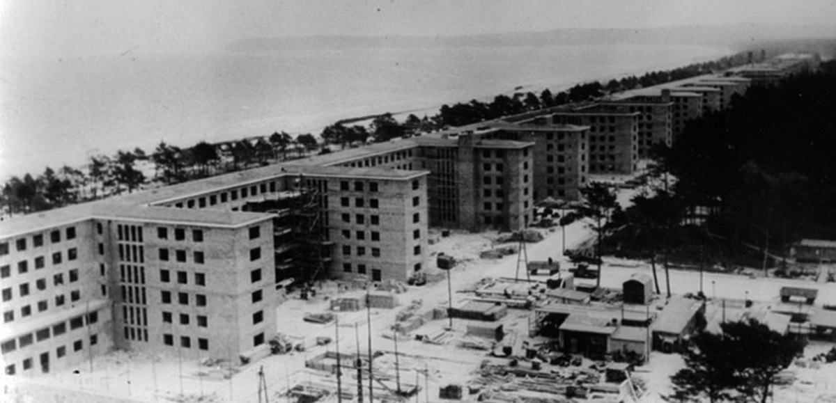 Komplex počas výstavby (leto 1939)