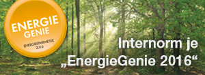 Cena za inováciu „EnergieGenie 2016“ pre Internorm okno HF 410