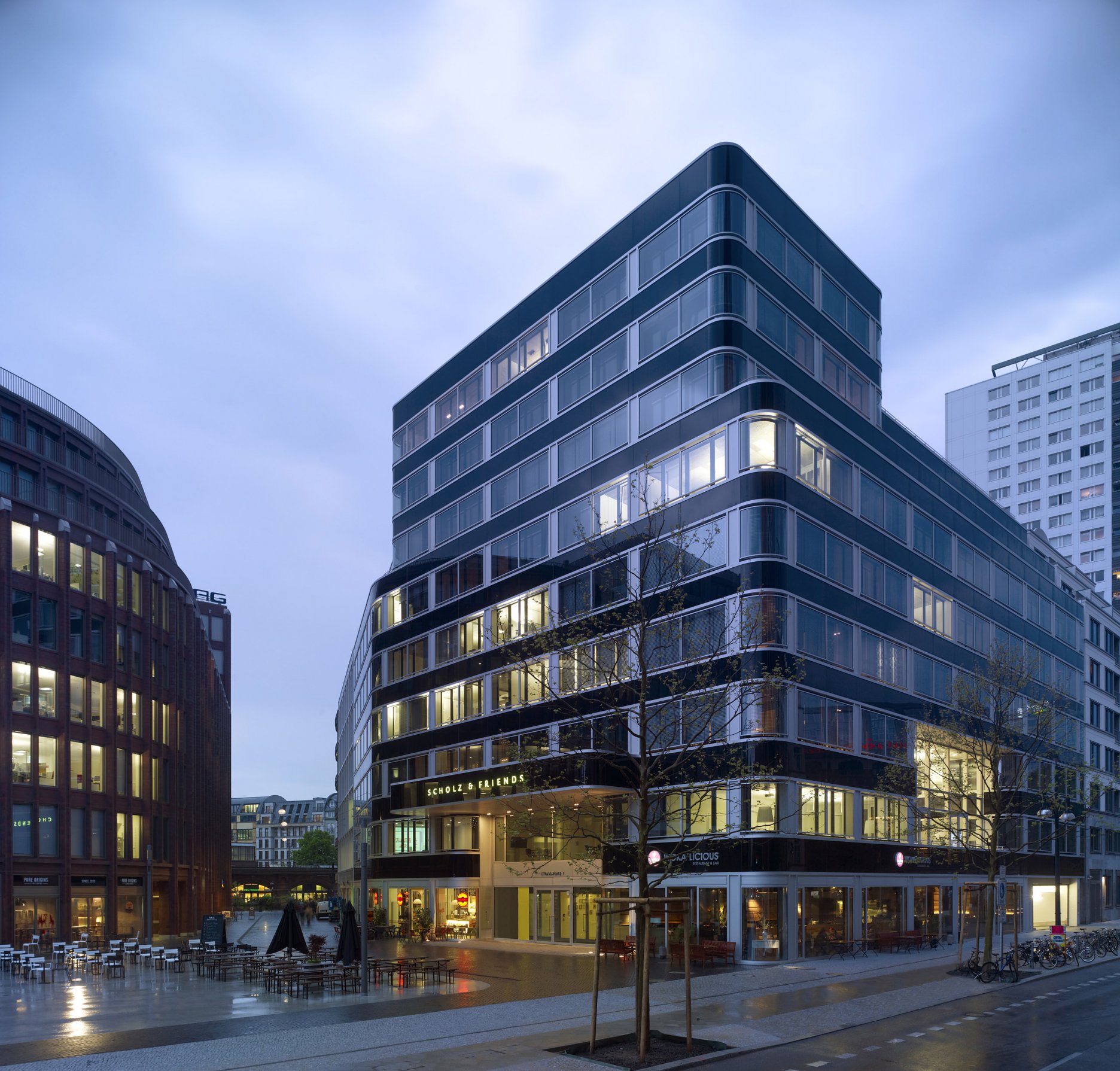 štvrť Hackesches, Berlín, Nemecko