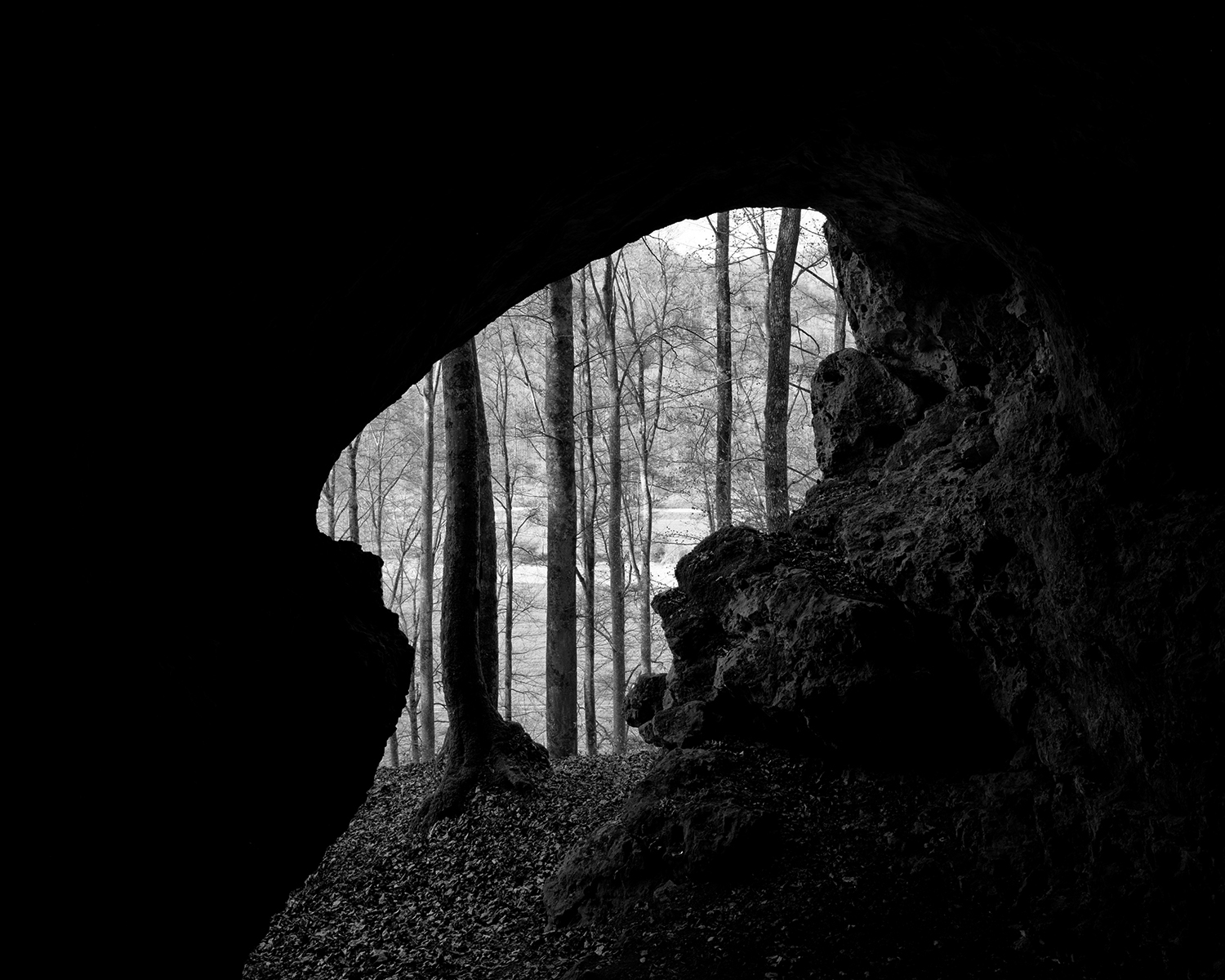 Windows, Prehistoric cave series, Germany and Croatia, 2017 