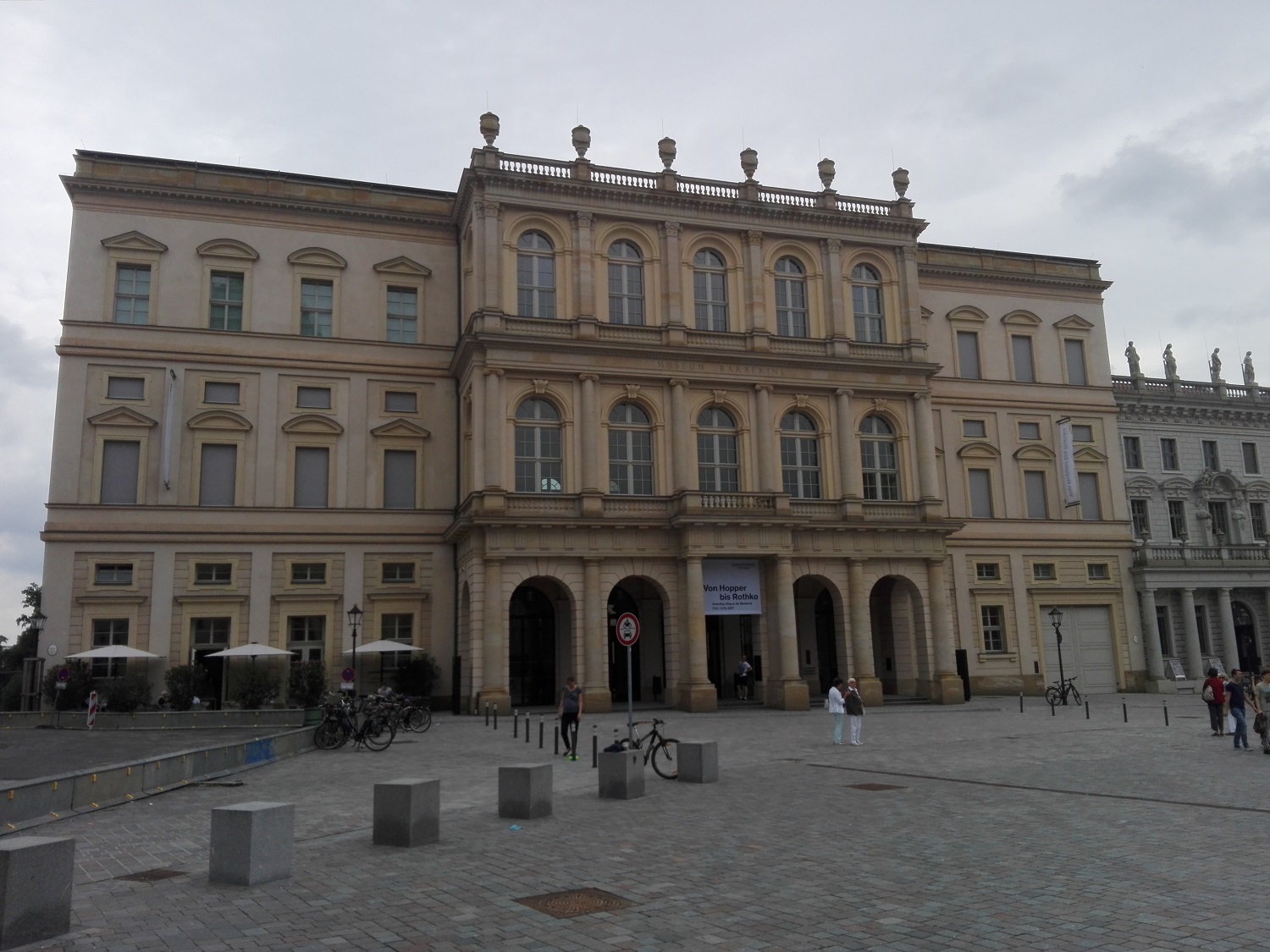 Palác Barberini po dokončení v roku 2017
